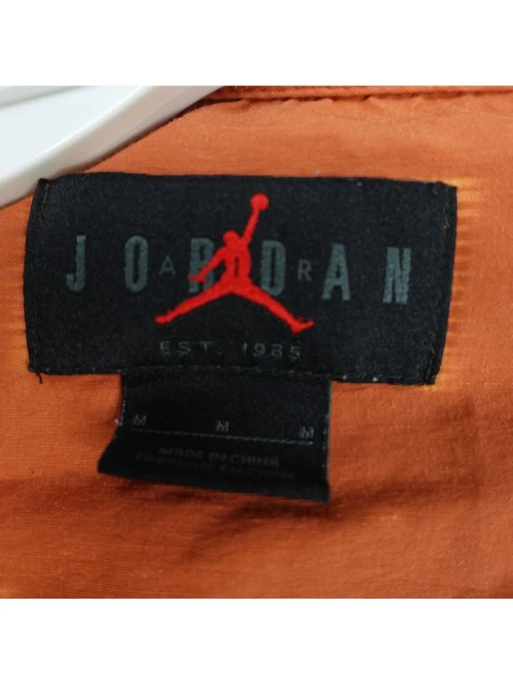 Jordan Mens Jacket Medium Orange 1/4 Zip DNA Da7165-220